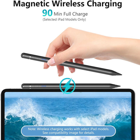 Xpencifan 1st 2nd 11/12.9/13, iPad Pencil Generation for iPad, Stylus Pen for Pencil Generation with Magnetic Charging