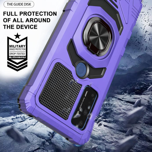Ailiber for AT&T Radiant Max 5G 6.8"/Cricket Dream 5G Phone Case with Screen Protector, Ring Magnetic Car Mount, Rugged