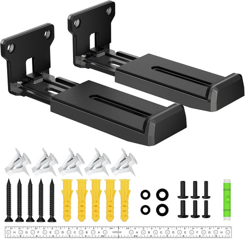 ZUOLACO Soundbar Wall Mount Bracket for Samsung, Bose, Vizio, LG, Sony, JBL, Sonos
