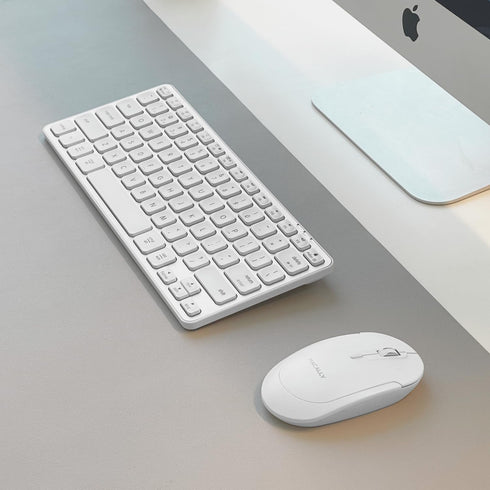 Macally Bluetooth Keyboard for Mac, Premium Multi-Device Compatible Wireless Keyboard for MacBook, iMac, Laptop, PC