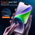 Ferilinso Privacy Screen Protector for iPhone 14 Plus & 13 Pro Max - 2 Pack, 9H Anti-Spy Tempered Glass & Camera Lens