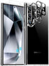 Red2Fire Samsung Galaxy S24 Ultra Case - Full Body Protection, 2 Screen & Lens Protectors, Crystal Clear, Anti-Scratch,