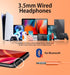 Wired Earbuds with Microphone, HiFi Stereo In-Ear Headphones, Compatible with iPhone, Android, 3.5mm Jack (Orange)