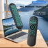 iPazzPort 2.4G 5 Air Mouse & Bluetooth Universal Remote, Backlit USB Remote Control, for PC, Android, Smart TV, HTPC