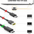 Replacement New Dell 90W USB C Type C Slim AC Adapter for Dell Latitude 3400, 3500, 5289, 5300 2in1, 7400 2in1