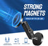 Gym Magnetic Phone Holder, Dual Magnet Phone Mount for Metal Surfaces, 360 Degree Adjustable for Recording Video
