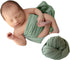 Zeroest Newborn Photography Stretch Wrap for Boys and Girls, Photo Prop Blanket (Green)