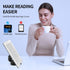 TikTok Scrolling Ring Upgrade, Bluetooth Camera Remote with Stand for Kindle App, Compatible with iPhone, iPad, Android