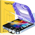 YWXTW EZ Alignment for Samsung Galaxy Z Flip 6 Screen Protector, 2 PCS Front Tempered Glass + 2 Set Camera Lens