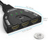 Fosmon 4K HDMI Switch 3 in 1 Out, 4K@30Hz, 3-Port HDMI Splitter Hub, Auto Switching for HDTV, PS5/4