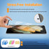 3 Pack Curved Tempered Glass Screen Protector for Samsung Galaxy S21 Ultra 5G (6.8 inch) - HD Clear, Fingerprint ID