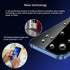 12/12 (6.1") 2 Pack Blue Light Screen Protector for iPhone Pro, HD Anti Blue Light Blocking Tempered Glass Film, Eye