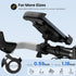 Bike Phone Holder, Motorcycle Phone Mount 360° Rotatable for iPhone 15 Pro Max/Plus, Galaxy S24 Ultra, 4.7"-7.3" Phones