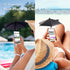 360Adjustable OUTXE Phone Umbrella for Sun, Shade Cover for Cell iPhone/Android/Kindle, Mini Cellphone Shield Suction