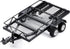 JGGZONE 4 1/24 SCX24 GX470 AXI00001 C10 FCX24 RC Trailer for Hauling Behind Car Heavy Duty Metal Flatbed Trailer