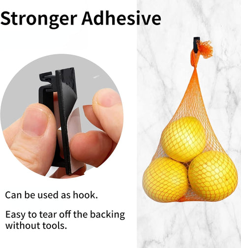 Cable Clips 50PCS, Self Adhesive Cable Management Clips, Cord Organizer Wire Clips for Home Office Car