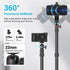 SmallRig Camera Desk Mount Table Stand, Adjustable Light Stand 15"-35", Tabletop C Clamp for DSLR, Live Streaming