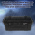 FOSA Outdoor Shockproof Box Waterproof Container Plastic Dry Storage Box with Foam Floating Survivor Dry Case Sealed Box for Outdoors(19012052mm)