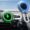 LISEN 15W MagSafe Car Mount Charger, Wireless Magnetic Car Phone Holder for iPhone 15 Pro Max 14 13 12 MagSafe Case