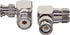Boobrie L Shape UHF to BNC Connector, BNC Male to UHF Female Right Angle Coax Adapter for CB Ham Radio (2-Pack)
