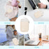 Electronics Travel Organizer, Portable Waterproof Storage Bag for Small Charging Cords, Charger, SD Cards, Beige