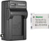 Kastar 1-Pack Battery and AC Wall Charger for Canon SX400 is, SX410 is, SX420 is, ELPH 110 HS, 115 is, 120 is, 130 is,