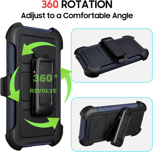 Saiboro 11 Anti-Drop,2 11,for 11 for iPhone Belt Clip Case Holster,Shockproof Heavy Duty Rugged with Stand Defender