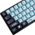 MOLGRIA GMK MIZHU Keycaps, 136 Set Sky Blue Japanese Style PBT Cherry Profile for Gaming Keyboard