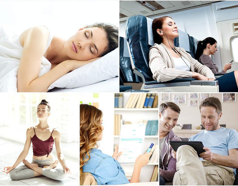 AGPTEK Sleep Earbuds: Ultra-light in-ear headphones with noise isolation, perfect for sleeping, travel, and relaxation.