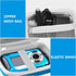Leayjeen Underwater Camera Case for YISENCE/Trsunow, Waterproof Floatable Digital Camera - Blue (Case Only)