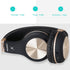 Riwbox XBT-80 Bluetooth Headphones, Folding Stereo Wireless Over Ear Headset with Microphone and Volume Control