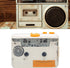 TIKATARER Cassette MP3 MP3 USB to Converter, Portable Tape Player with Earphone Jack Plug and Play for PC Player CD