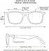 Fecoul 164 Glasses-M01-Black) AI Smart Bluetooth Glasses with Languages Translator with Speaker Photochromic Lenses