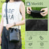 Drawstring Camera Bag, Soft Pouch with Thickened Flannel Lining for Mirrorless Cameras/Nikon/Canon/Sony/Fuji