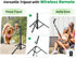 Phone Tripod, 81" Tall with Remote, Gooseneck Stand and Phone Holder, Selfie Stick Tripod for iPhone 15 14 13 Pro,