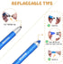 Stylus Pen for iPhone, Capacitive Stylus Pencil with Magnetic Cap, 2 in 1 Kids Touch Screens Stylist Pens Compatible