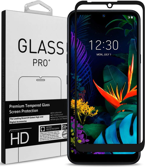CoverON InvisiGuard 2.0 Series for LG K50, Tempered Glass Screen Protector for Maximum Protection