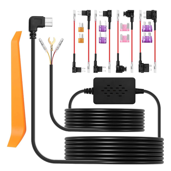 GINTOOYUN 3.3m/10.82in Car Recorder Hardwired Kit USB C Port Type-C USB Hard Wired