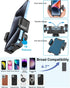 Cigarette Lighter Car Phone Holder Charger, Dual USB Fast Charging Mount with Adjustable Arm & 360° Rotating for iPhone