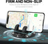 Hovom 360 Bling Car Phone Holder, Rhinestone Cell Phone Holder for Cars Dashboard, Adjustable Auto Dash Board Cellphone