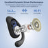 True Open Ear Headphones, Bluetooth 5.3 Sports Headphones with Smart Digital Display, 36H Playtime