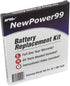 Battery Kit for Samsung Galaxy Tab Pro 10.1 SM-T520, Long Life Battery with Tools and Video Instructions
