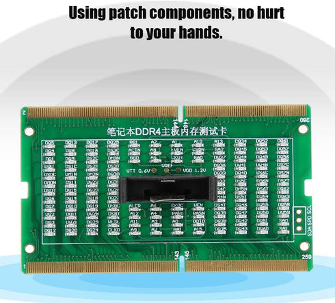 SO-DIMM DDR234(DDR4) Notebook Memory Dual-Purpose Test Card with Light, Analyzer Diagnostic Tester Post Test Card