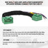 RED WOLF Add AMP Amplifier Subwoofer T Harness Wiring Speaker Connector for 2014-2021 Chevy