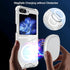 Clear Magnetic Case for Samsung Galaxy Z Flip 6, Slim Shockproof Anti-Yellow Transparent Phone Cover for Men and Women
