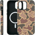 Hng Kiang Hu Magnetic for iPhone 15 Case Camouflage Camo Leaf Design for Men Boys