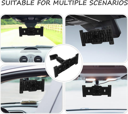 PACKOVE Dash Cam Bracket for Rearview Mirror, Rearview Mirror Mount for Car DVR Instead of Strap
