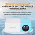 Yosoo Health Gear 1080P Mini Projector, Portable Outdoor Home Theater Movie Projector with Adjustable Stand for Phone