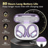5.3 80H IPX7 HAOYUYAN Wireless Earbuds Bluetooth Headphones with Playback, Waterproof Over Ear Buds with LED Power
