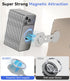 ALAFLY 17/16/15/14/13 360 3/Y, Magnetic Laptop Phone Holder, Foldable Hidden Mount Compatible with iPhone & All Phone